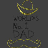 Worlds-No-1-dad-Best - Father Embroidery Design - FineryEmbroidery